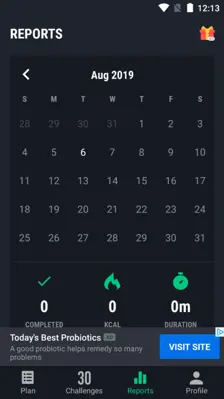 30 Day Fitness Challenge android App screenshot 1